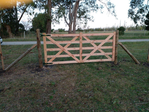 Imagen 4 de 6 de Tranqueras 120 X 300 Con Bisagra