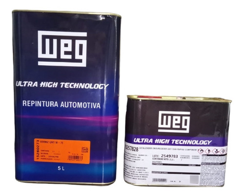 Barniz W79 + Catalizador Kit Weg 7,5