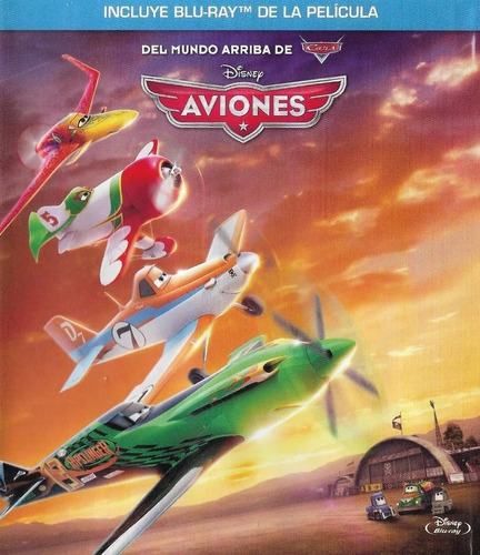  Aviones Película Disney Blu Ray Original Nueva Cerrada 