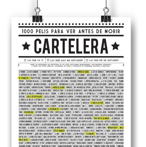 Imagen 2 de 10 de Promo Poster Carteleras