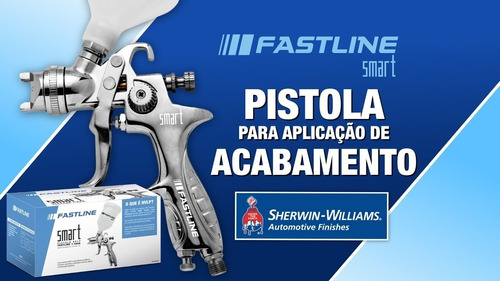 Imagem 1 de 4 de Pistola De Pintura Fastline Smart 1.4 Hvlp Lazzuril