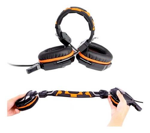 Imagen 5 de 10 de Auriculares Level Up Copperhead Supra-aural Ps4/pc/xbox One