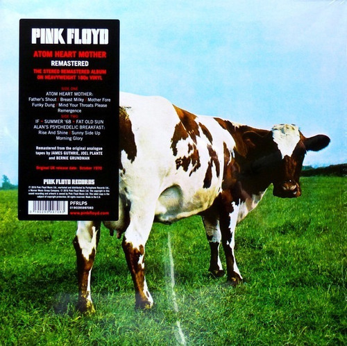 Pink Floyd Atom Heart Mother Vinilo Nuevo Sellado Obivinilos