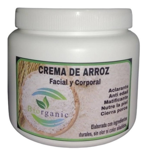 Crema De Arroz Tipo de piel Todo