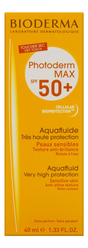 Protetor Solar FPS 50+ sem Perfume Bioderma Photoderm Max Caixa 40ml