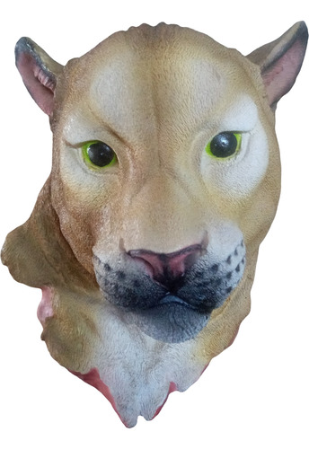 Cabeza De Puma, Figura De Resina 45x40