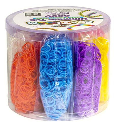 Cra-z-art Cra-z-loom Ultimate Tub 8000 Bandas De Goma Sin