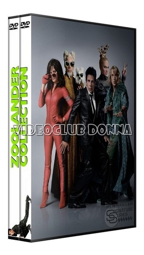 Zoolander 1 & 2 Saga Completa Dvd Colección Latino