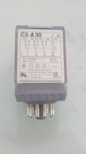 Relé Releco C3-a30, 110v Dc...