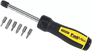 Stanley Hand Tools 69-189 Desarmador Matraca 6 Puntas