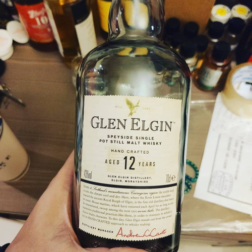 Whisky Glen Elgin 12 Años 750ml. --