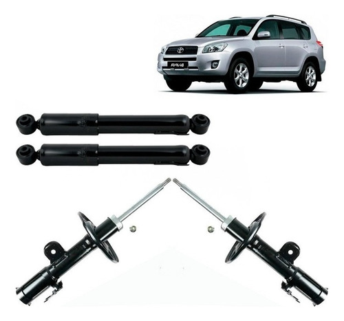 Kit Amortiguador Del Tras Para Toyota Rav4 2.4 2009 2011