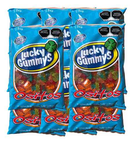 Gomitas Lucky Gummys Ositos 8 Kg  