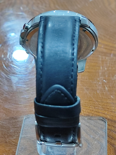 Reloj Fossil Grant Caballero Fs4812 Negro Plateado Negro (Usado)