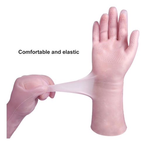 Guantes Hidratantes De Silicona Elástica.