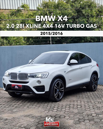 BMW X4 2.0 28i x Line 4x4 16v Turbo Gasolina 4p