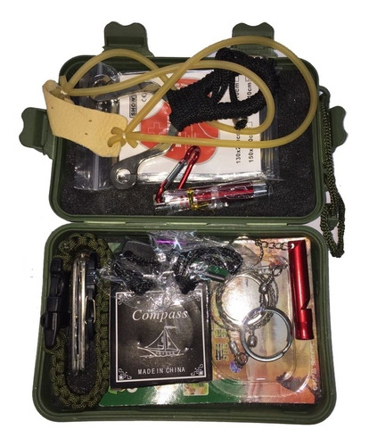 Kit De Supervivencia Con Caja 12 Accesorios / Jainel Fishing