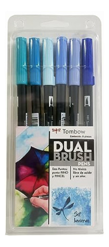 Tombow Marcadores Set Invierno, Multicolor, 6 Piezas