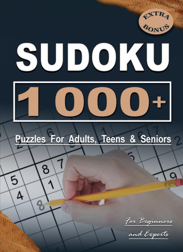 1020 Sudoku Puzzles Adultos: Sudoku Puzzle Book Adultos. De