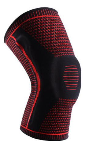 Rodilla Roja De Silicona Transpirable Para Deportes De Compr