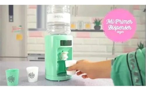 Imagen 3 de 5 de Mi Primer Dispenser Juliana Agua Luz Y Sonido 8 Piezas
