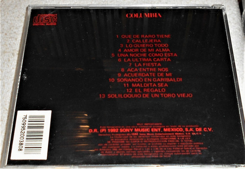 Cd Vicente Fernández / Que De Raro Tiene (Usado)