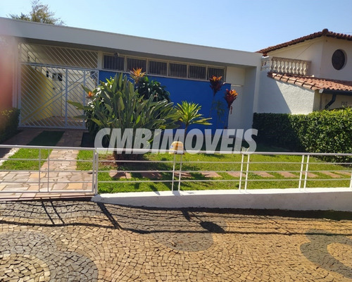 Imagem 1 de 11 de Casa Térrea À Venda 4 Dormitórios No Jardim Guanabara Em Campinas  -  Ca06341 - Ca06341 - 70082200