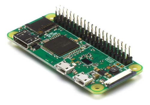 Raspberry Pi Zero 2w 64 Bit Cortex A53 Com Barra Pinos