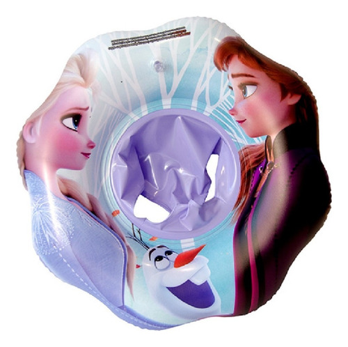 Boia Bote Circular Inflável Infantil Crinça Fralda Frozen