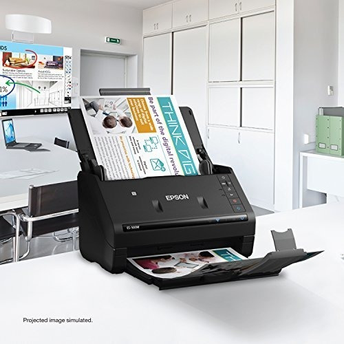 Imagen 3 de 4 de Workforce 500w Escaner Documento Inalambrico Color Para Pc G