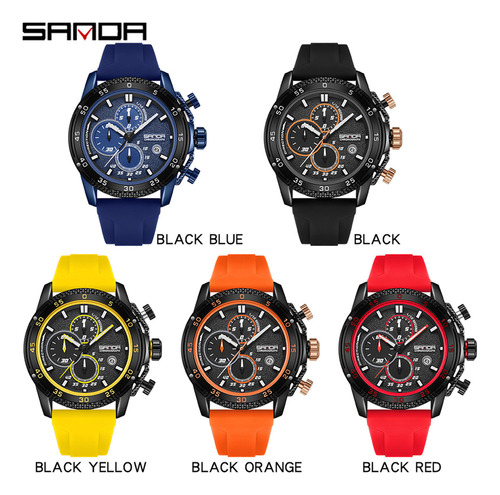 Reloj Sanda Man Luminous Chronograph Date Quartz 5314