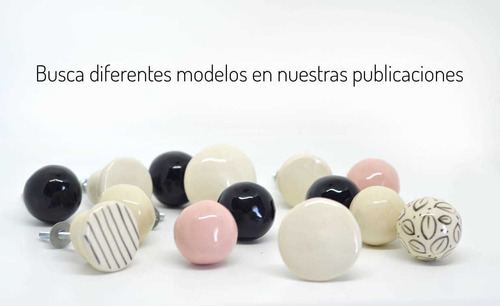 Tiradores De Ceramica Perilla, Mueble, Manija - Picuru