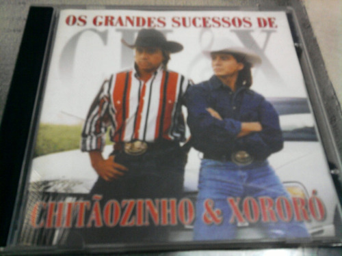 Cd Grandes Sucessos De Chitãozinho & Xororó Duplo 1999 Raro