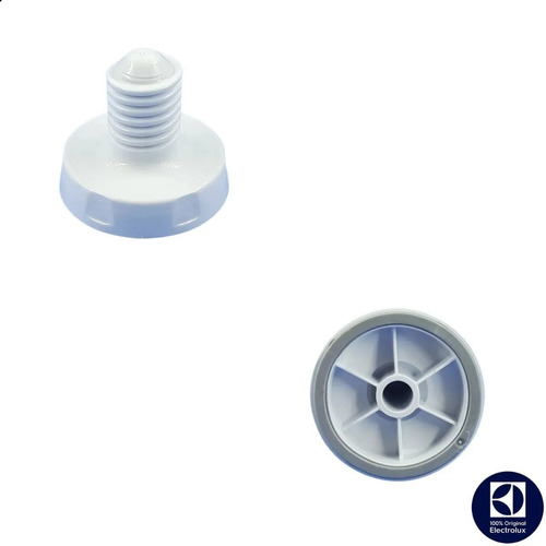 Kit 2 Pé Nivelador Lavadora Electrolux Lt10b Lt12b A99014001