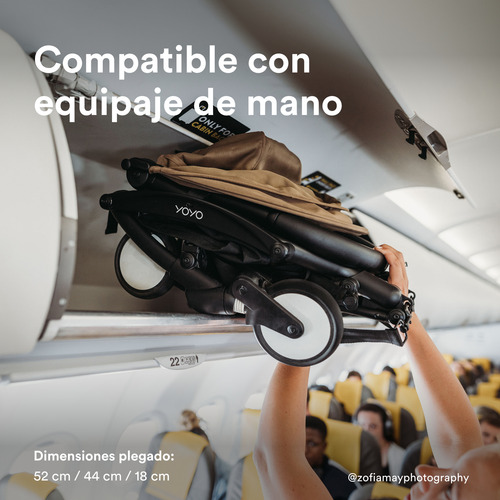 Carriola Stokke® Yoyo3 Negro Con 6+ Color Pack Ginger