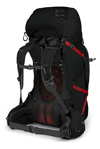 Mochila Osprey Aether Plus 70l, Negra, S/m