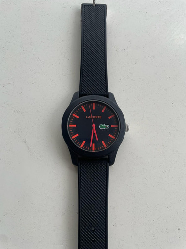 Reloj Lacoste Original Negro Para Hombre