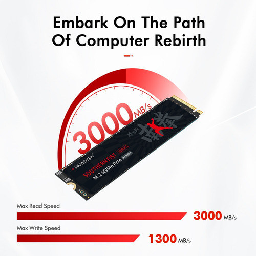 Unidad De Disco Duro Huadisk M.2 256gb Nvme Para Computadora