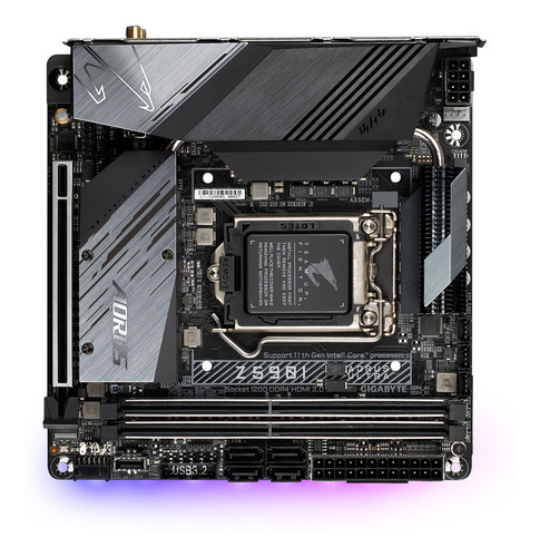 Tarjeta Madre Gigabyte Z590i Aorus Ultra Mini Itx Intel 11th