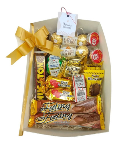 Box Super Chocolates Para 2 ,ideal Regalos, Aniversarios, 