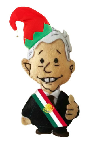 Amlito Amlo Andrés Manuel López Obrador Presidente Méx 15cm