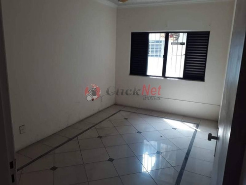 Imagem 2 de 13 de Casa Térrea Vago Localizado No Bairro De Rudge Ramos, São Bernardo Do Campo, Com 3 Dormitórios, Sendo 1 Suíte, 2 Vagas, 204 M2. - 6127