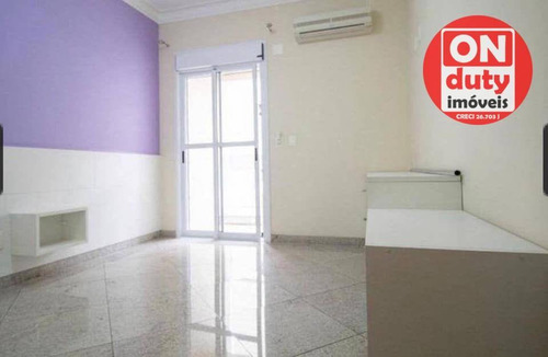 Imagem 7 de 30 de Maravilhoso Apartamento Com 4 Dormitórios, 2 Suítes À Venda, 207 M² Por R$ 1.800.000 - Gonzaga - Santos/sp - Ap7868