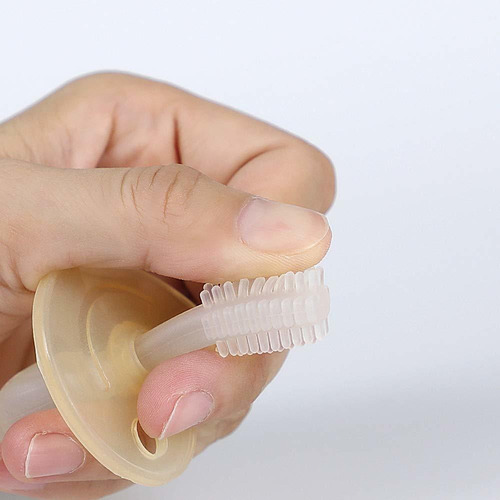 Cepillo De Dientes Del Bebé Haakaa Mordedor 360 Silicona M