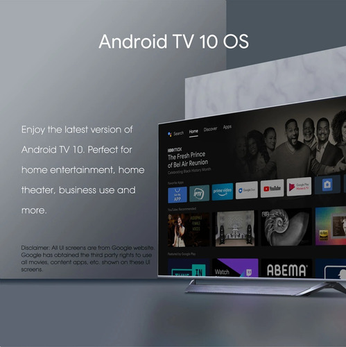 Imagen 5 de 10 de Tv Box Android 10 Oficial Chromecast 4k Certificado Google