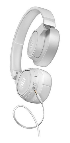 Imagen 4 de 4 de Audífonos inalámbricos JBL Tune 750BTNC JBLT750BTNC white con luz LED