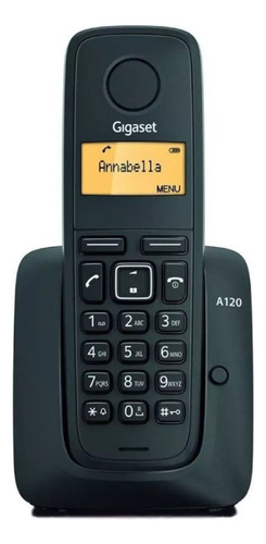 Teléfono Gigaset A120 Inalámbrico Negro S/caja Original (Reacondicionado)