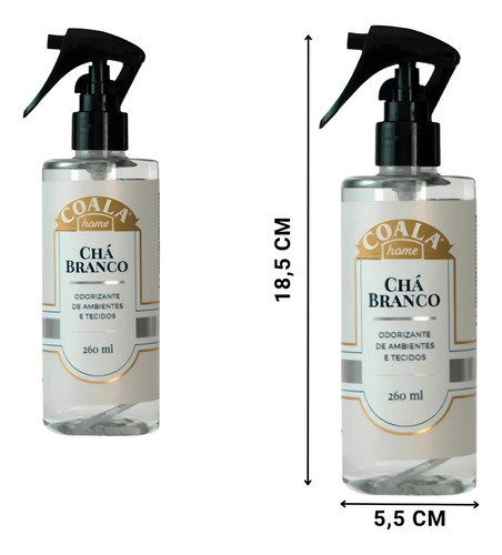 Coala Home Odorizante De Ambiente E Tecidos Chá Branco 260ml