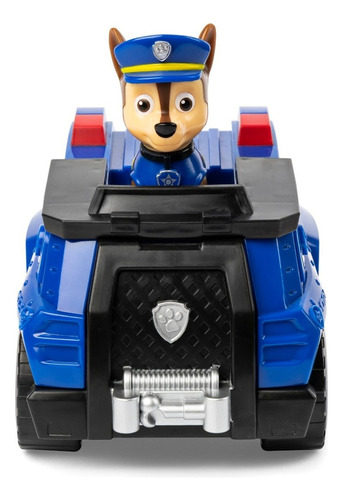 Paw Patrol Vehículo Básico Y Figura Chase Juguete