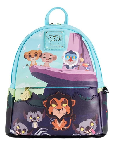 Mochila Disney Pixar El Rey Leon Pride Rock Loungefly Moda